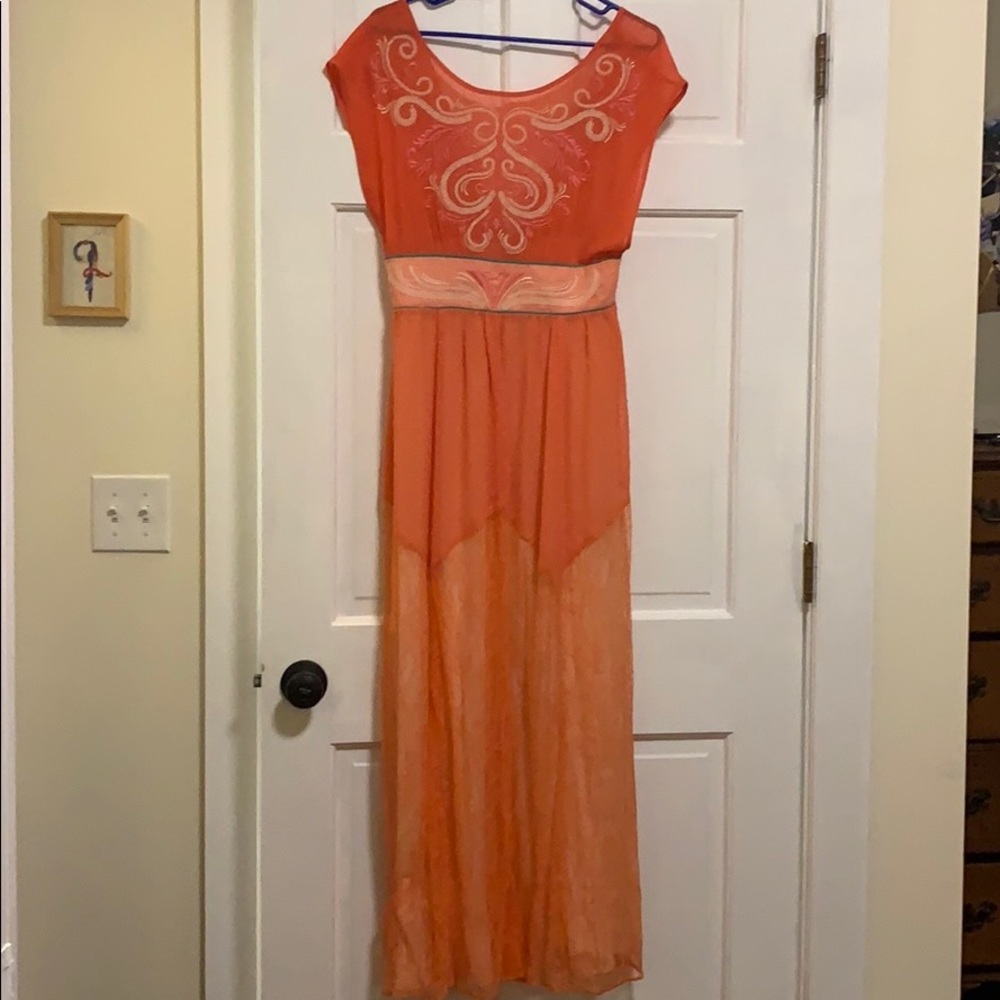 Intricate Maxi Dress